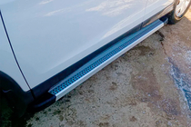 Honda CRV 2012-2016 Estribos Laterales Maya V2 (2 uds., Aluminio) foto 8