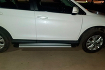 Honda CRV 2012-2016 Estribos Laterales Maya V2 (2 uds., Aluminio) foto 9