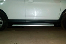 Honda CRV 2012-2016 Estribos Laterales Maya V2 (2 uds., Aluminio) foto 4
