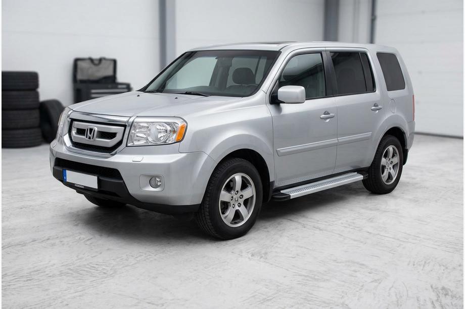 Honda Pilot 2008-2015 Estribos Laterales Maya V2 (2 uds., Aluminio) Image