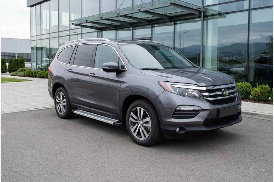 Honda Pilot 2015-2022 Estribos Laterales Maya V2 (2 uds., Aluminio) Image