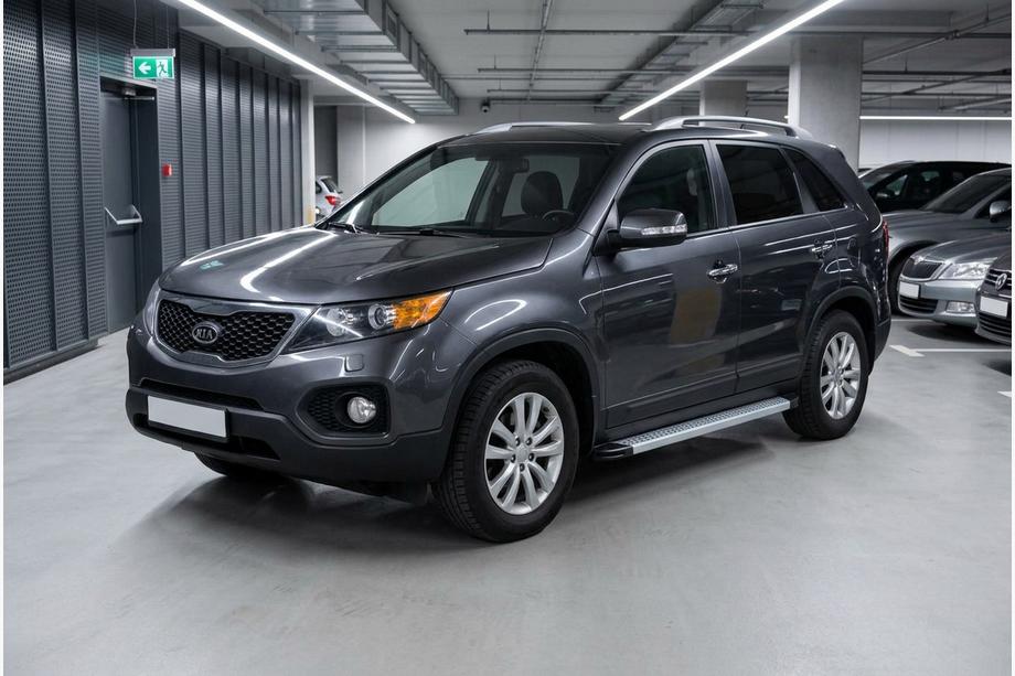 Kia Sorento II XM 2009-2014 Estribos Laterales Maya V2 (2 uds., Aluminio) 2013-2016 Image