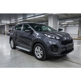 Estribos Laterales Maya V2 (2 uds., Aluminio) Kia Sportage 2015-2021 foto 1