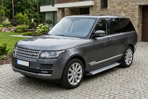 Range Rover IV L405 2013-2021 Estribos Laterales Maya V2 (2 uds., Aluminio) foto 1