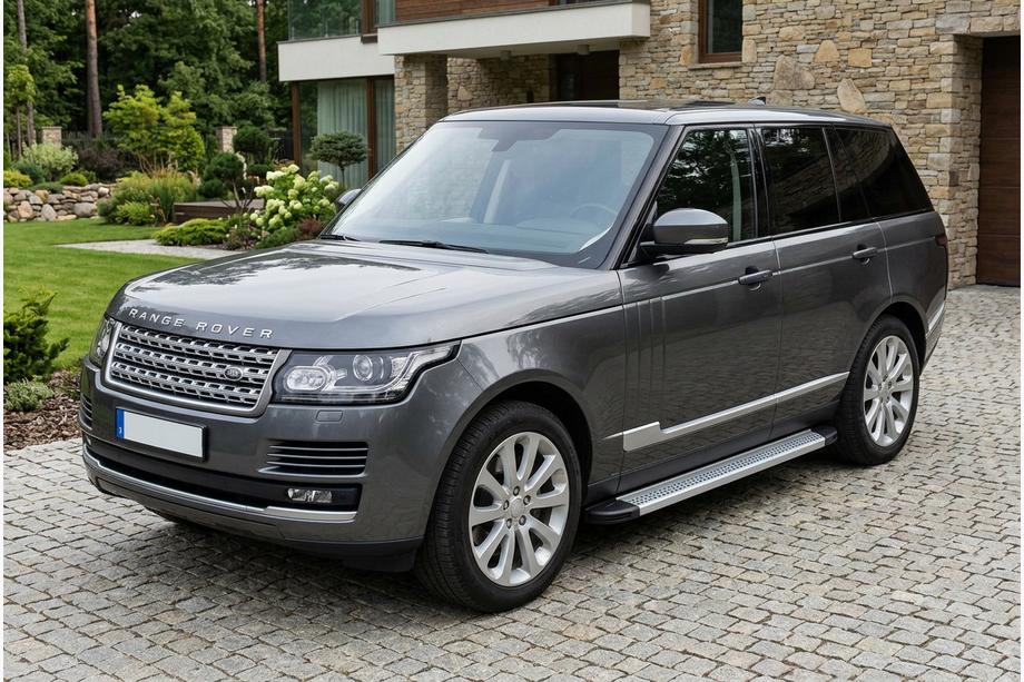 Range Rover IV L405 2013-2021 Estribos Laterales Maya V2 (2 uds., Aluminio) Image