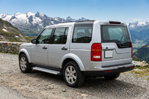 Land Rover Discovery III 2004–2009 Estribos Laterales Maya V2 (2 uds., Aluminio) foto 1