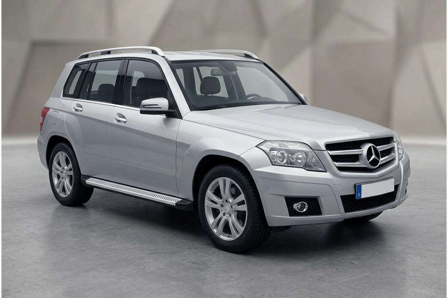 Mercedes GLK class X204 2008-2015 Estribos Laterales Maya V2 (2 uds., Aluminio) Image