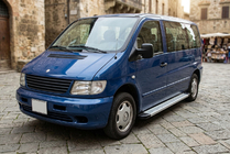 Mercedes Vito W638 1996-2003 Estribos Laterales Maya V2 (2 uds., Aluminio) foto 1