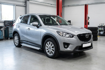 Mazda CX-5 2012-2017 Estribos Laterales Maya V2 (2 uds., Aluminio) foto 1