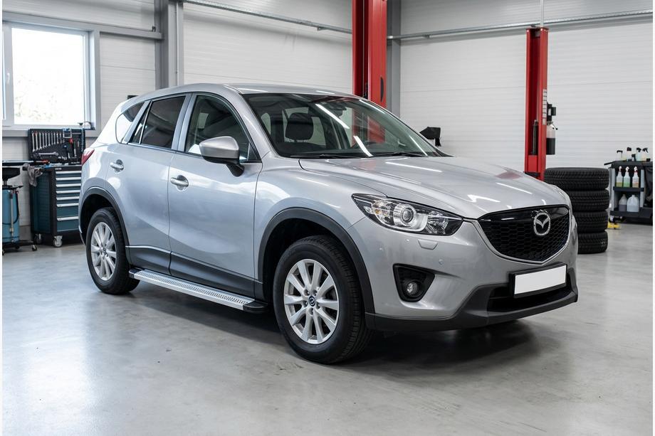 Mazda CX-5 2012-2017 Estribos Laterales Maya V2 (2 uds., Aluminio) Image