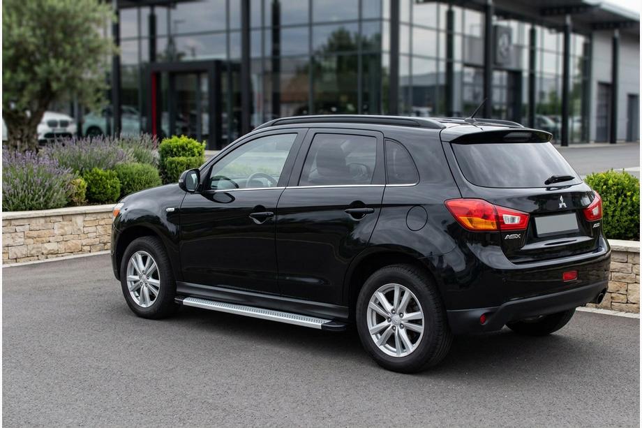 Mitsubishi ASX 2010-2023 Estribos Laterales Maya V2 (2 uds., Aluminio) Image