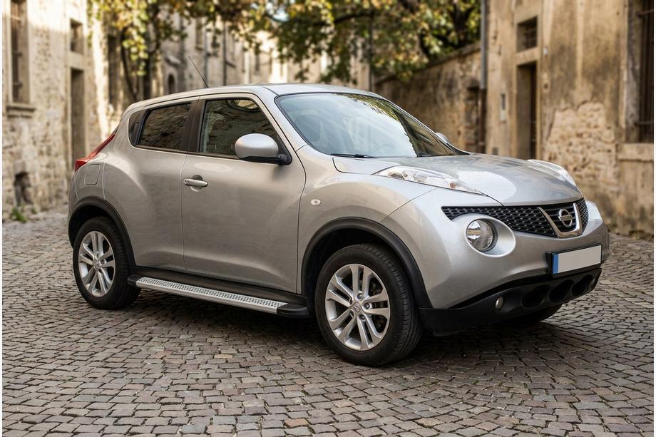 Nissan Juke 2010-2019 Estribos Laterales Maya V2 (2 uds., Aluminio) Image