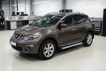 Nissan Murano 2008-2014 Estribos Laterales Maya V2 (2 uds., Aluminio) foto 1
