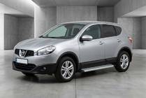 Nissan Qashqai 2010-2014 Estribos Laterales Maya V2 (2 uds., Aluminio) foto 1