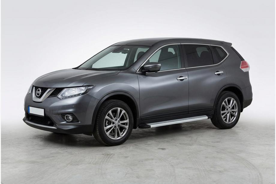 Nissan X-trail T32/Rogue 2014-2021 Estribos Laterales Maya V2 (2 uds., Aluminio) Image