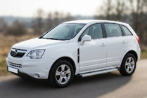 Opel Antara 2006-2017 Estribos Laterales Maya V2 (2 uds., Aluminio) foto 1