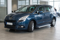 Peugeot 5008 2009-2016 Estribos Laterales Maya V2 (2 uds., Aluminio) foto 1