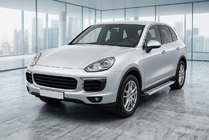 Porsche Cayenne 2010-2017 Estribos Laterales Maya V2 (2 uds., Aluminio) foto 1