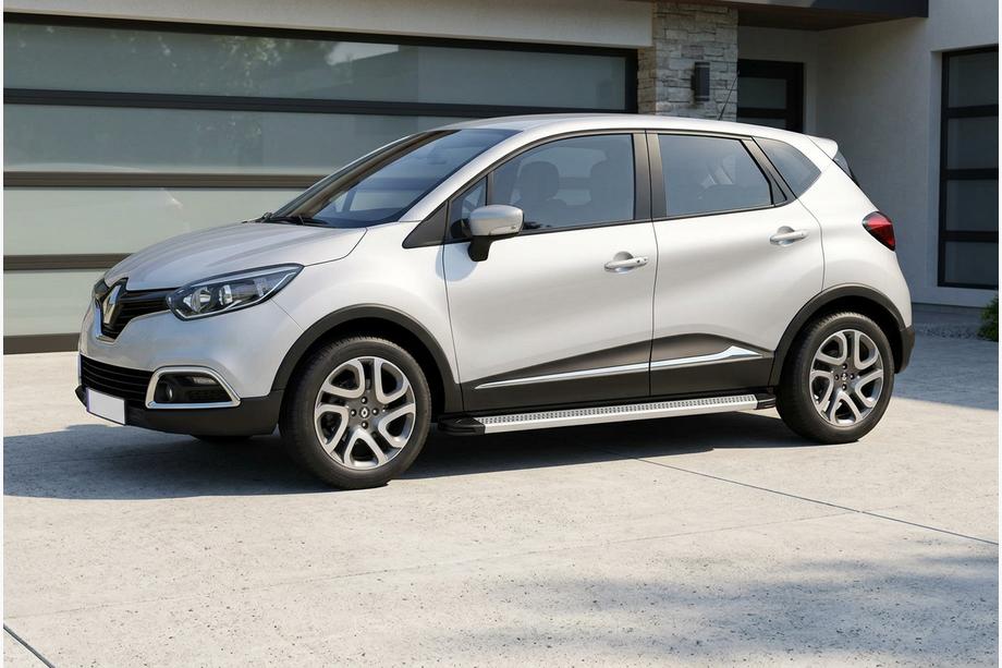 Renault Captur 2013-2019 Estribos Laterales Maya V2 (2 uds., Aluminio) Image