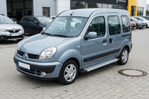Renault Kangoo 1998-2008 Estribos Laterales Maya V2 (2 uds., Aluminio) foto 1