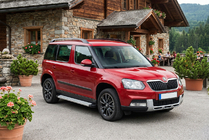 Skoda Yeti 2009-2017 Estribos Laterales Maya V2 (2 uds., Aluminio) foto 1