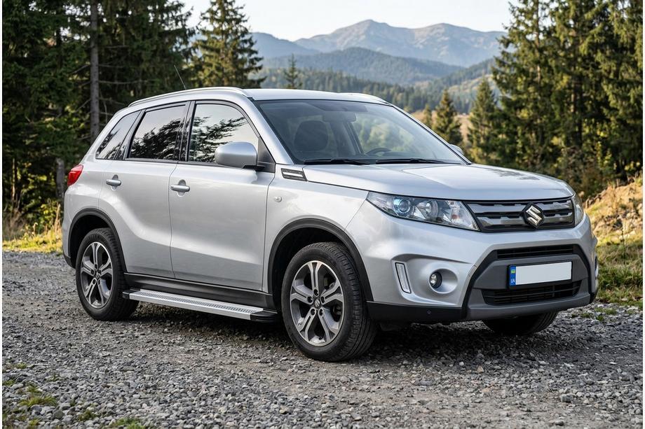 Suzuki Vitara 2015- Estribos Laterales Maya V2 (2 uds., Aluminio) Image