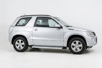 Suzuki Grand Vitara 2005-2017 Estribos Laterales Maya V2 (2 uds., Aluminio) foto 1