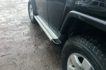 Toyota FJ Cruiser 2006-2022 Estribos Laterales Maya V2 (2 uds., Aluminio) foto 6