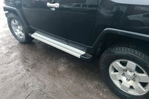 Toyota FJ Cruiser 2006-2022 Estribos Laterales Maya V2 (2 uds., Aluminio) foto 3