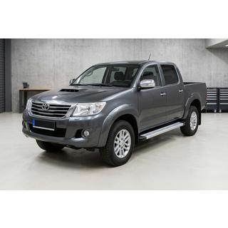 Estribos Laterales Maya V2 (2 uds., Aluminio) Toyota Hilux 2006-2015 foto 1
