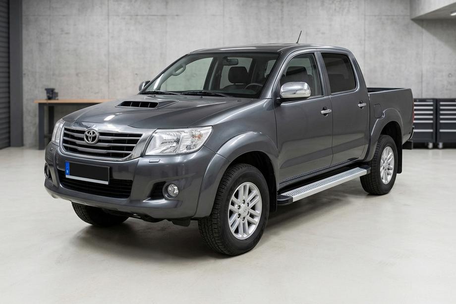 Toyota Hilux 2006-2015 Estribos Laterales Maya V2 (2 uds., Aluminio) Image