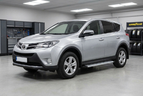 Toyota Rav 4 2013-2018 Estribos Laterales Maya V2 (2 uds., Aluminio) foto 1