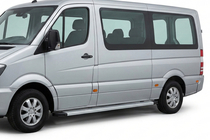 Volkswagen Crafter 2006-2016 Estribos Laterales Maya V2 (2 uds., Aluminio) foto 1