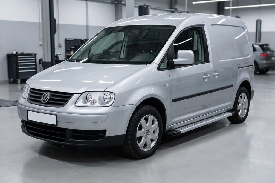 Volkswagen Caddy 2004-2010 Estribos Laterales Maya V2 (2 uds., Aluminio) Image