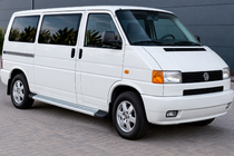 Volkswagen T4 Transporter 1990-2003 Estribos Laterales Maya V2 (2 uds., Aluminio) foto 1