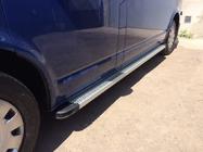 Volkswagen T6 2015-2024 Estribos Laterales Maya V2 (2 uds., Aluminio) foto 2