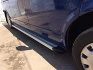 Volkswagen T6 2015-2024 Estribos Laterales Maya V2 (2 uds., Aluminio) foto 3