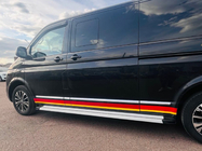 Volkswagen T6 2015-2024 Estribos Laterales Maya V2 (2 uds., Aluminio) foto 5