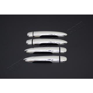 Cubiertas Cromadas para Manijas de Puerta (4 uds, Acero Inoxidable) foto 3
