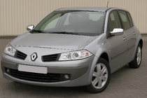 Renault Megane II 2004-2009 Cubiertas de Espejos (2 uds., plastico) foto 1