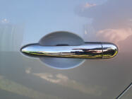 Renault Scenic/Grand 2003-2009 Cubiertas Cromadas para Manijas de Puerta (4 uds, Acero Inoxidable) foto 4
