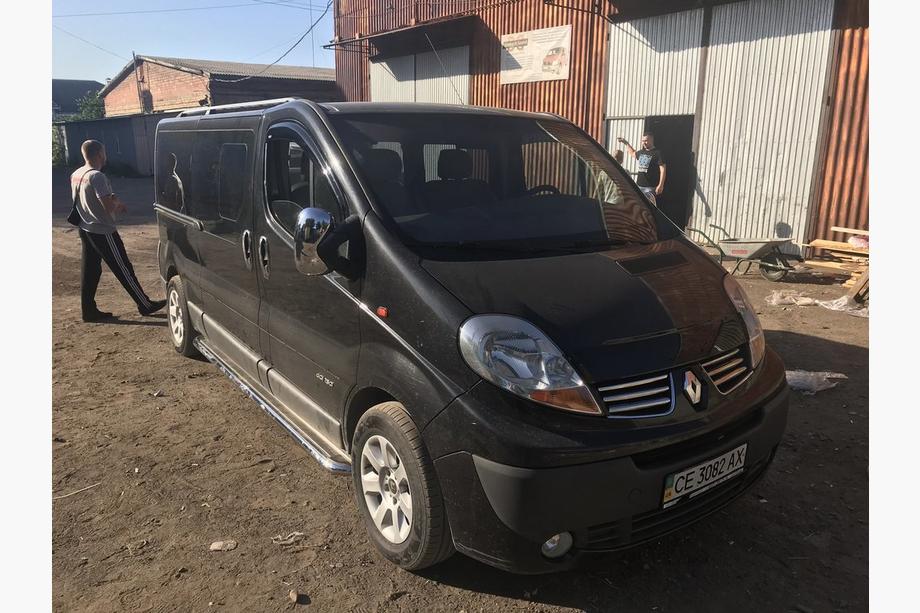 Renault Trafic 2001–2015 Estribos Laterales Premium (2 uds., Acero Inoxidable) 60 mm, batalla larga Foto 6