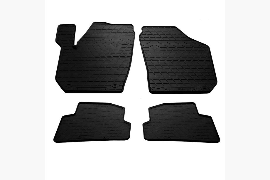 Skoda Fabia 2007-2014 Alfombrillas de goma (4 uds, Stingray) Image