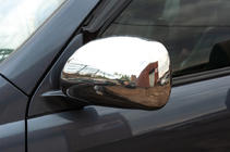 Toyota Land Cruiser Prado 120 2002-2009 Cubiertas de Espejos (2 uds., Acero Inoxidable) Carmos - Acero Inoxidable Turco foto 6