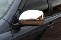 Toyota Land Cruiser Prado 120 2002-2009 Cubiertas de Espejos (2 uds., Acero Inoxidable) Carmos - Acero Inoxidable Turco foto 5