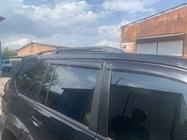 Toyota Land Cruiser Prado 120 2002-2009 Barras de Techo Negras Turcas Pies de plastico foto 15