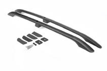 Toyota Land Cruiser Prado 120 2002-2009 Barras de Techo Negras Turcas Pies de plastico foto 17