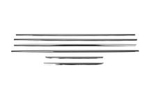 Toyota Land Cruiser Prado 150 2009-2023 Molduras de Ventanas (6 piezas, Acero Inoxidable) Carmos - Acero Inoxidable Turco foto 3