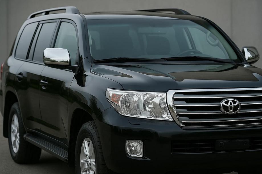 Toyota Land Cruiser 200 2007-2021 Cubiertas de Espejos 2008-2012 (2 uds, Acero Inoxidable) Image