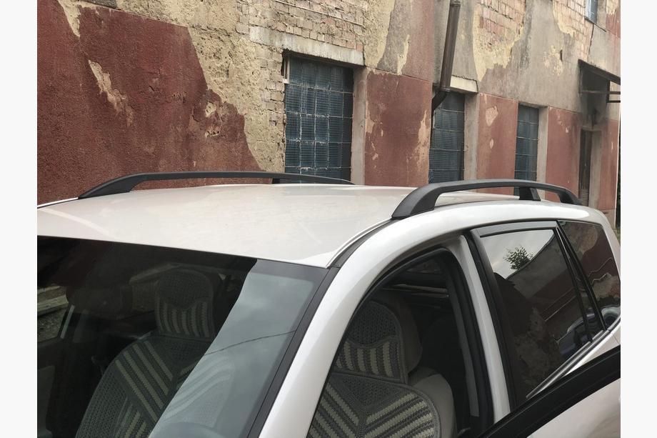 Toyota Rav 4 2006-2013 Barras de Techo Negras Turcas Base corta, pies metálicos Foto 7